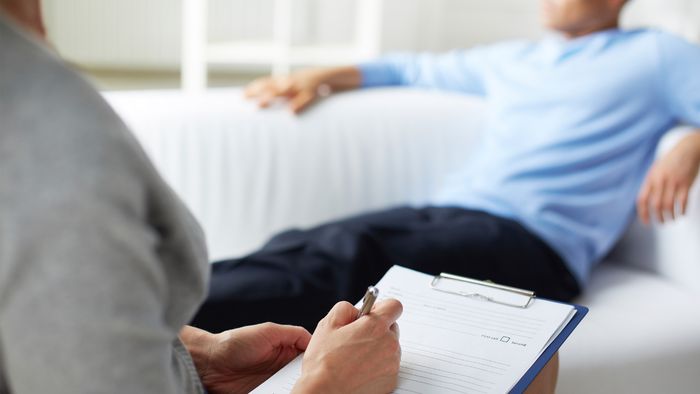 На приеме у психолога